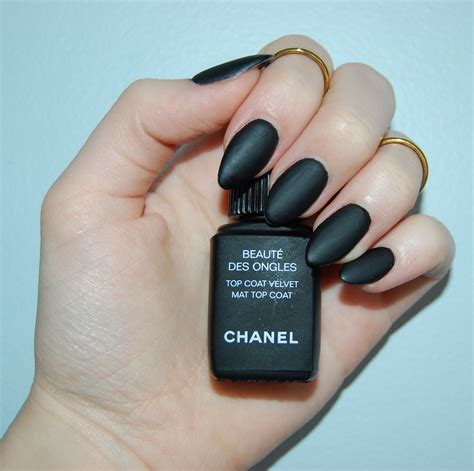 chanel matte black nail polish australia